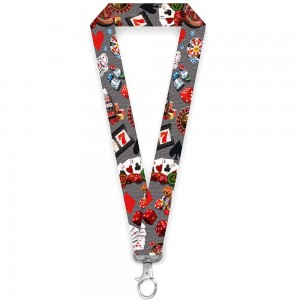 Lanyard personalizat Casino play